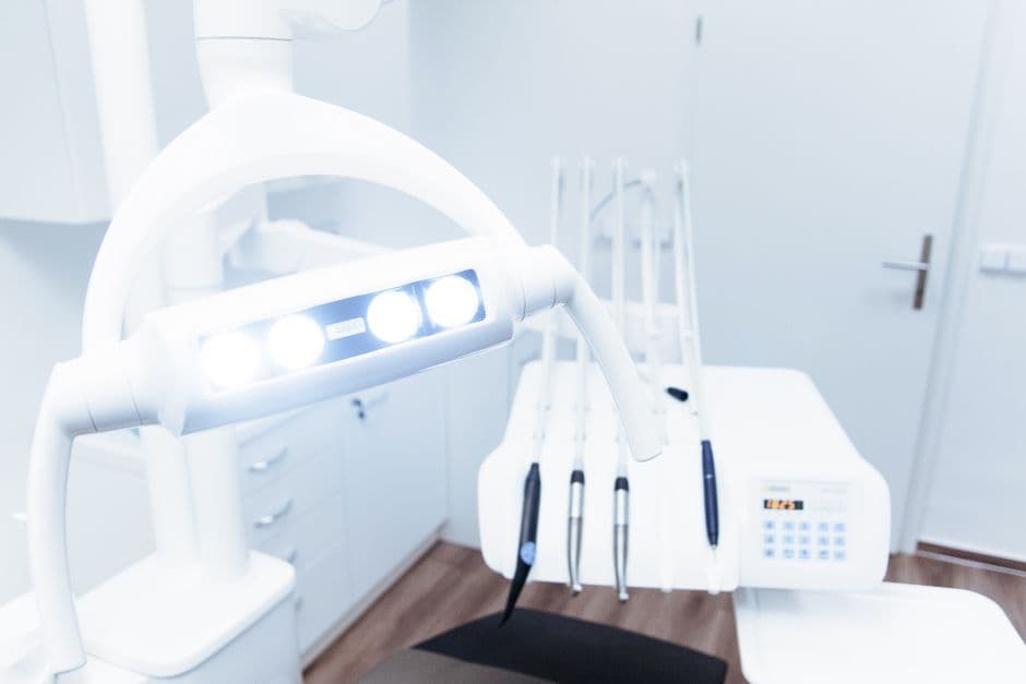 Modern dental practice reception